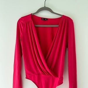 Express Fuchsia body suit